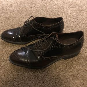 Rockport leather Oxford shoes